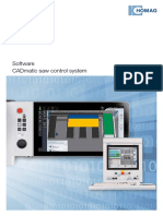 Software Cadmatic Saw Control System