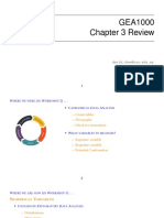 GEA1000 Chapter 3 Review Data Analysis