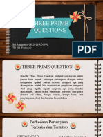 Three Prime Question (Swamedikasi) Sri Anggraini 7B