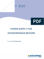 Power Supply For Asynchronous Motors: White Paper