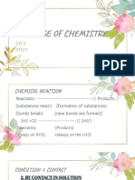 Language of Chemistry: CH5 STD:7