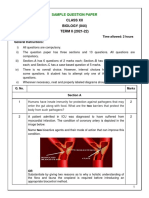 Bio Term 2 Sample Paper