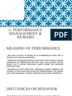 Performance Management & Reward