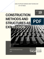 Construction Methods and Structures As Expression