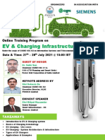 EV & Charging Infrastructure: Online Training Program On