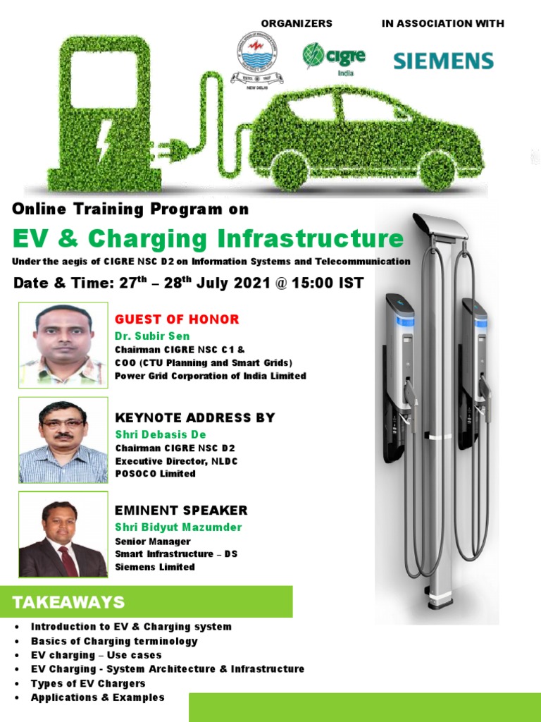 EV Charging Infrastructure Training 2021 | PDF | Computers | Technology ...