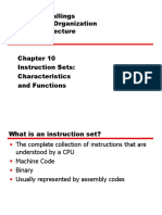 William Stallings Computer Organization and Architecture 6 Edition Instruction Sets: Characteristics and Functions