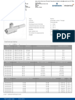 Ejector, Series EBS: Technical Data