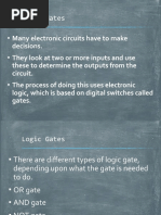 Logic Gates Revision