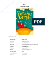 Resensi Novel Perahu Kertas