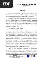 Reflexão marketing comercial conceitos fundamentais