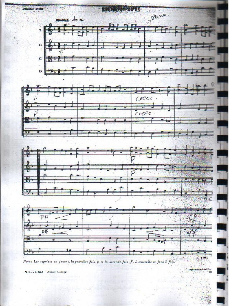 String Quartet Hornpipe PDF