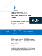 ANALISIS SPEKTRUM RESPON