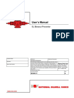 User's Manual: SL Blowout Preventer