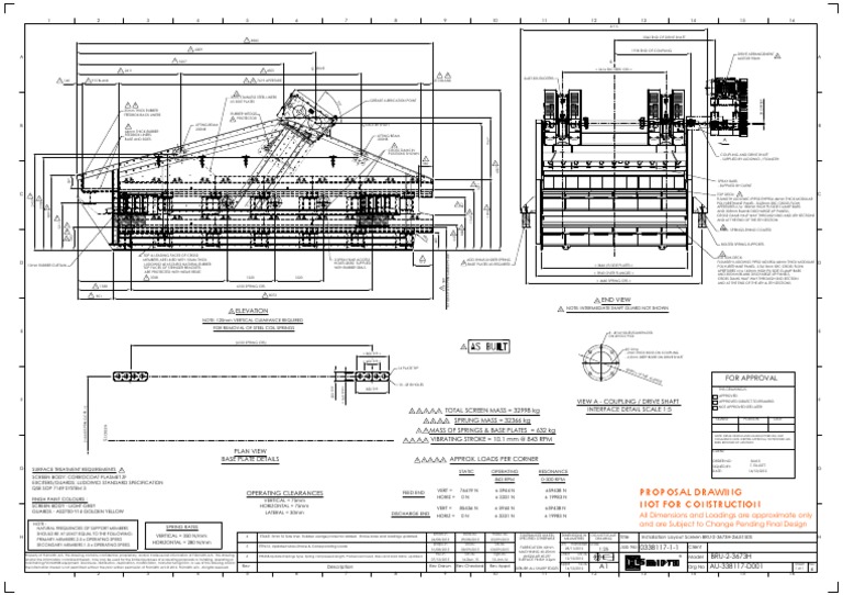 Proposal Drawing Not For Construction | PDF | Equipment | Mechanical ...