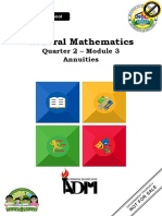 General Mathematics: Quarter 2 - Module 3 Annuities