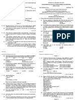 Fundamentals of Data Structure - Algorithms (Info 2101)