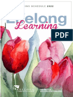 Spring 2022 Lifelong Learning Schedule