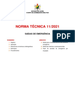 NT 11 Saidas de Emergencia