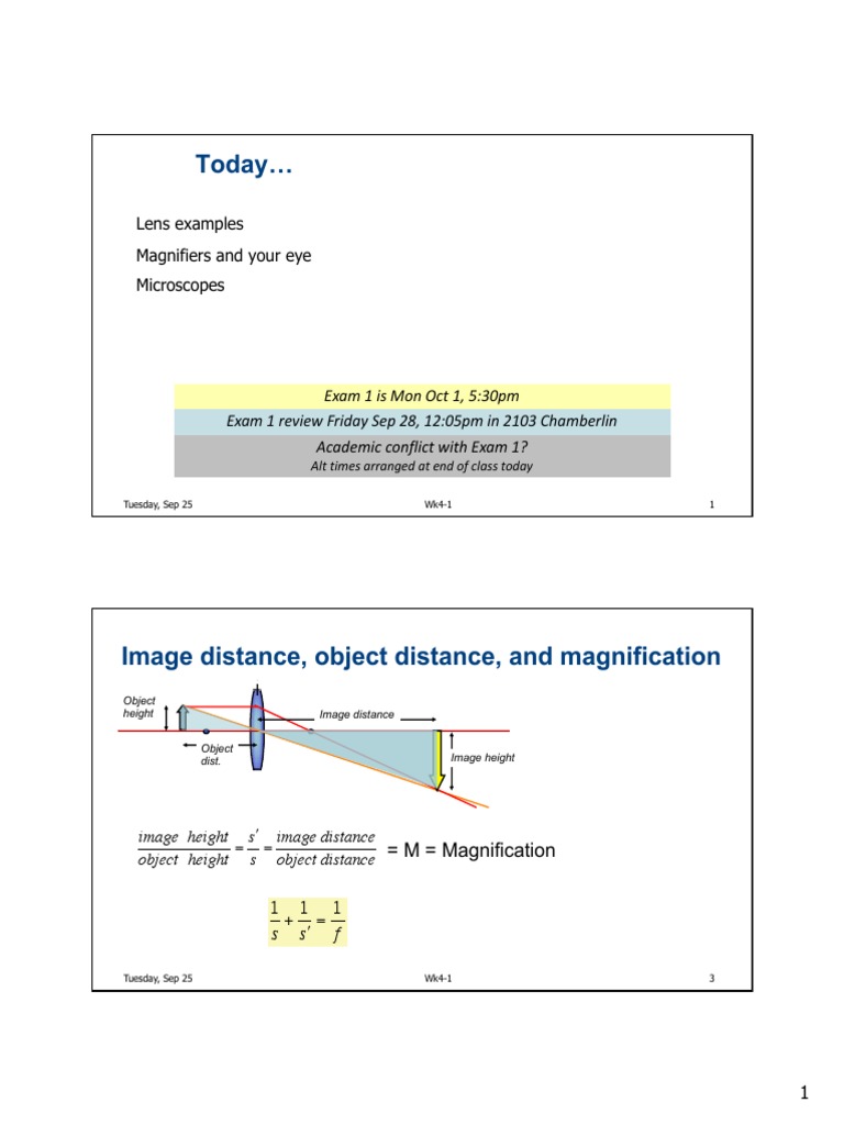 Relative Distance Magnification Explained | PDF | Imaging | Equipment