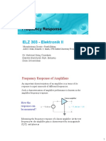 Frequency Response: ELZ 303 - Elektronik II