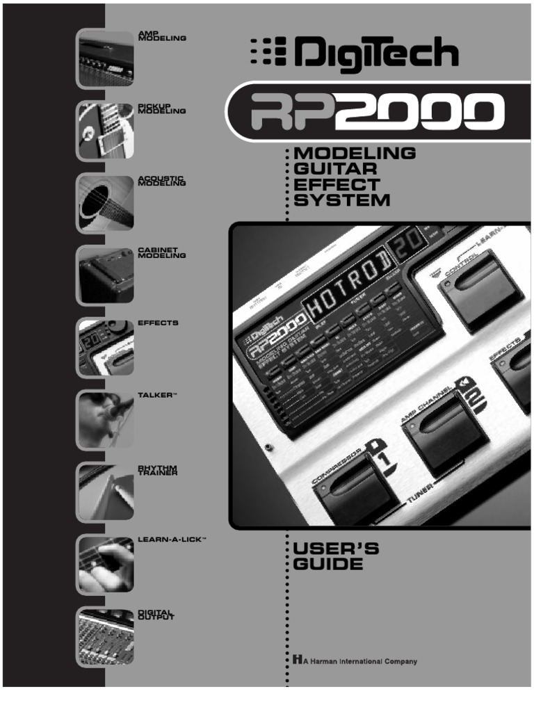 RP2000 Manual | PDF