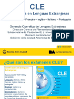 Certificados en Lenguas Extranjeras