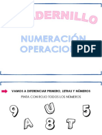 Cuadernillo Numeración y Operaciones
