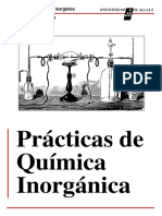 Practicas de Quimica Inorganica - Unive3rsidad de Alcala