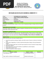 Detailed Lesson Plan in General Chemistry 11: at The End of The Lesson, The Learner Should Be Able To