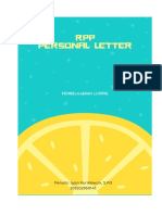 RPP Luring Pesonal Letter