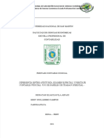 PDF Diferencia Entre Auditoria Examen Especial y Peritaje Contable Judicial Uso de Papeles de Trabajo Pericial