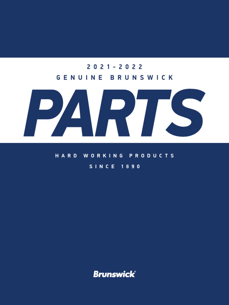 Genuine Brunswick Parts Catalog Pdf Screw Belt Mechanical