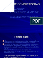 Instalación y  Configuración de una red Samba en Linux y Windows