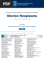 Uterine 2021 NCCN