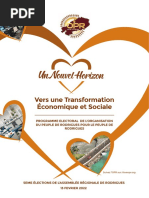 Manifeste électoral de l’OPR 