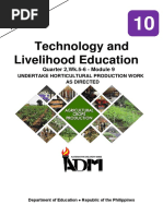 Technology and Livelihood Education: Quarter 2, Wk.5-6 - Module 9