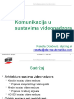 16 Komunikacija U Sustavima Videonadzora