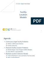 Facility Location Models: CTL - SC2x - Supply Chain Design