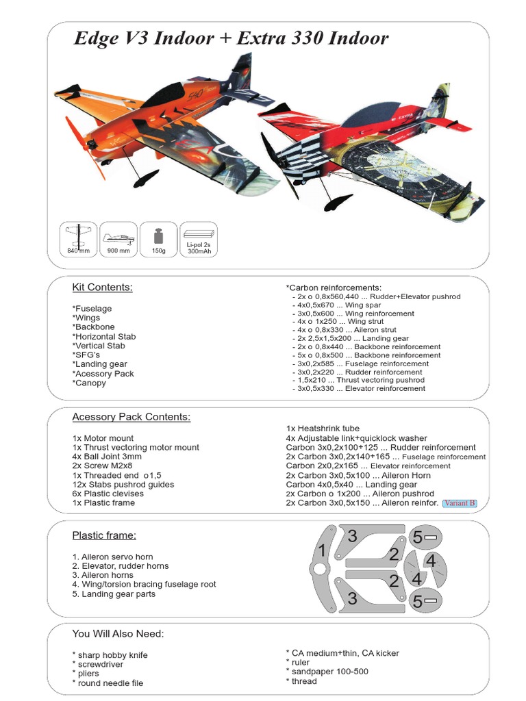 Extra 330 SL | PDF | Vehicle Design | Manufactured Goods