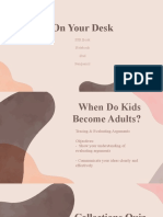 when do kids become adults - day four