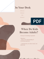 When Do Kids Become Adults - Day Four