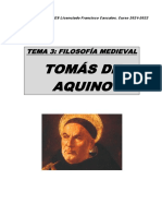 TOMAS DE AQUINO FILOSOFÍA (2o Bach)