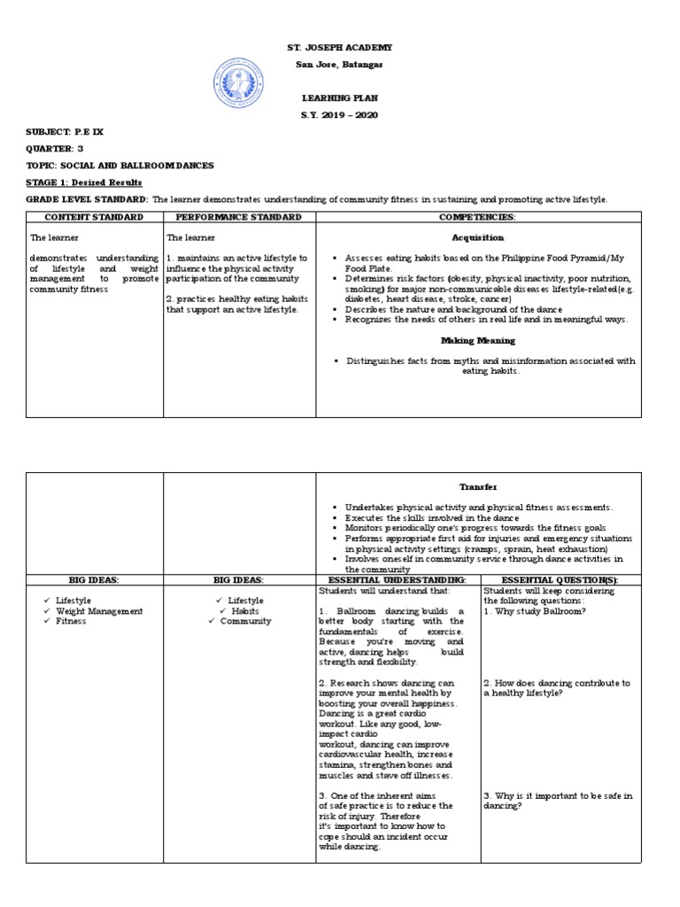 peac-learning-plan-sample-g4-pdf-health-sciences-cognition