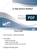 Healthy SQL Server