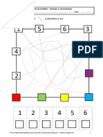 Ficha concentração atenção