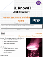 Atomic Structure and The Periodic Table