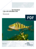 Fisk-Och Skaldjursbestand (HaV 2020)