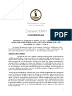 Executive Order 11 Providing Flexibility To Hospitals, Health Systems, Nursing Homes