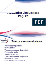 Variedades linguísticas: norma, prestígio e preconceito